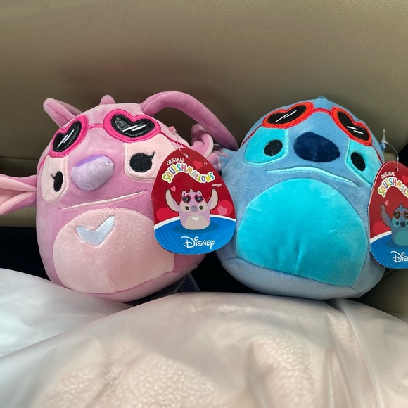 Stitch & Angel Squishmallows. 7-8”. BNWT - Picture 4 of 4